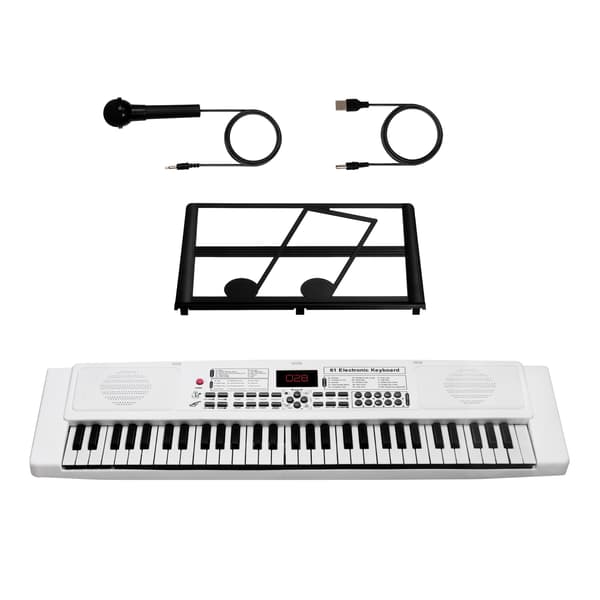 Keyboard MusicMate MM-01 Hvid