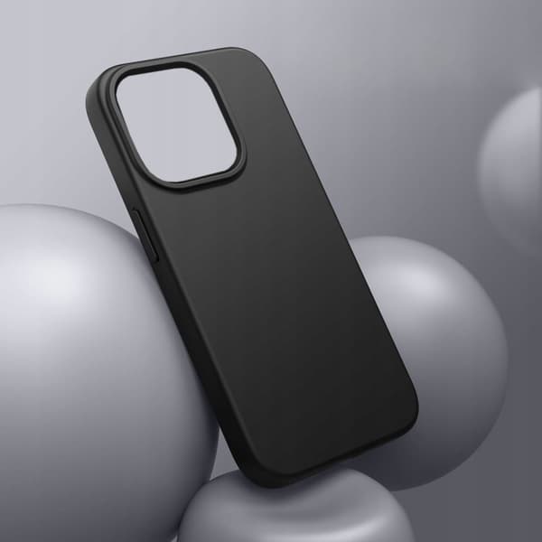 Etui til iPhone 16 Pro Max Mat Etui Blød Bagside + 9H Glas