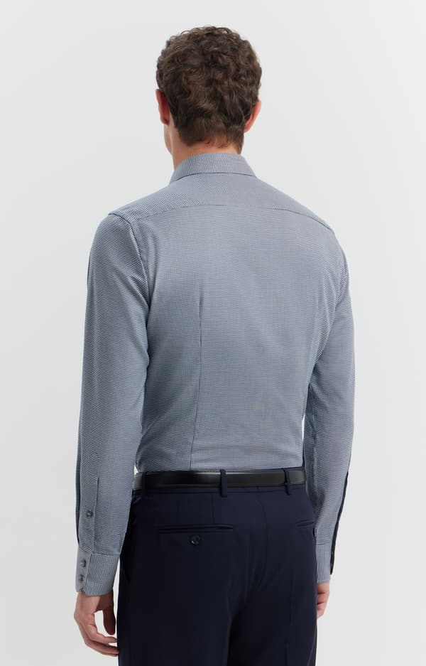 Houndstooth-skjorte 176-182/41