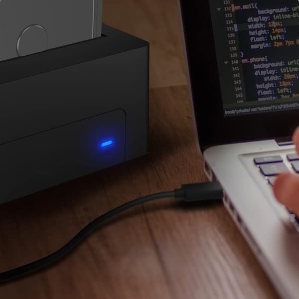 LogiLink Dockingstation Fast Transfer, USB 3.1 Gen 2 Dock SATA 2.5/3.5"