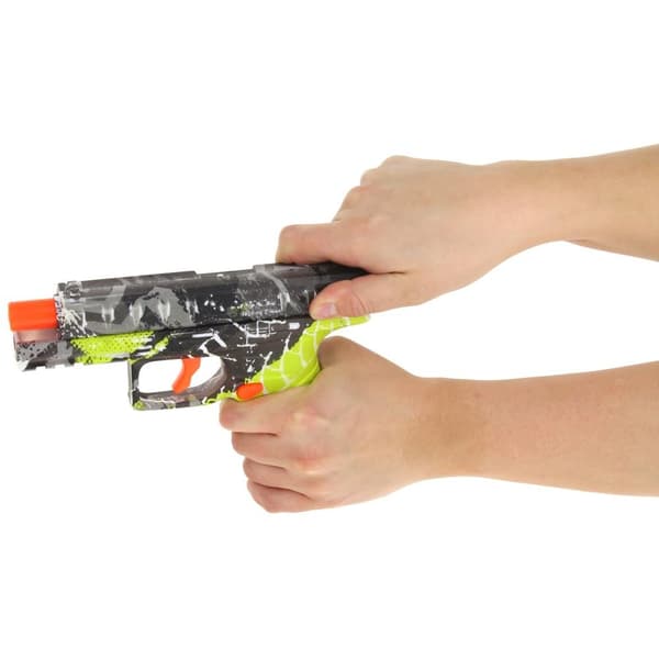 Barnpistol med gelkulor och hydrogelpatroner - Grön