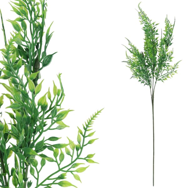 Kunstig buxbom, kompositionstilskud, grøn, 64 cm