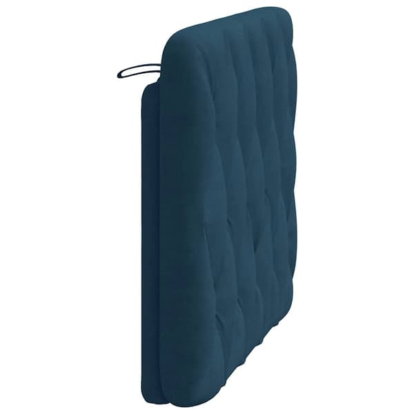 vidaXL Sängynpäädyn tyyny, sininen, 100 cm, sametti