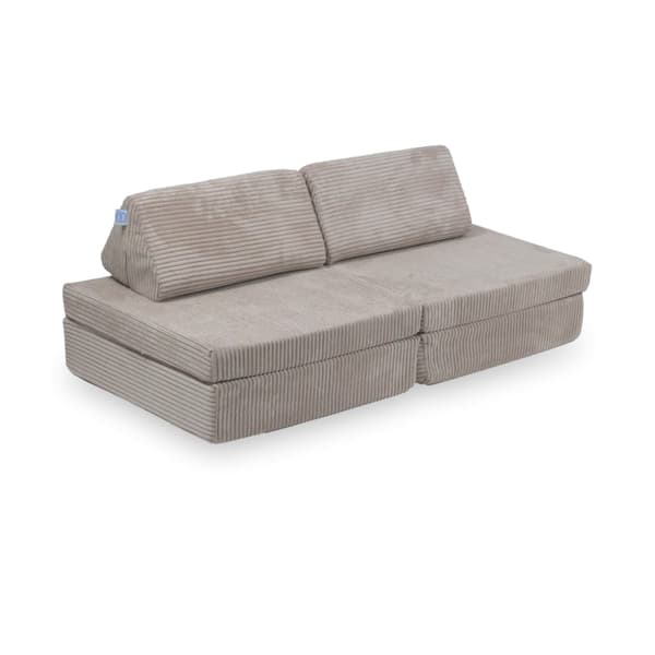 Montessori Standard Corduroy Mini Leksoffa Ljusrosa