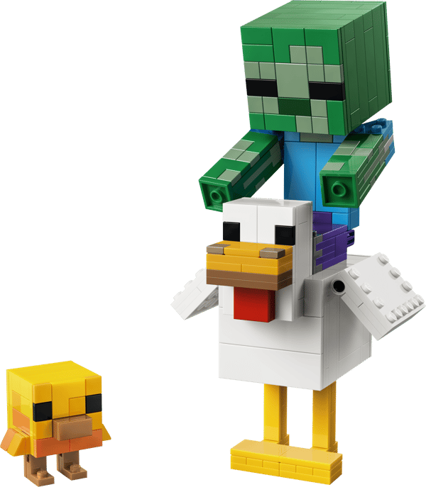 LEGO Minecraft Kycklingryttare 344-delars set (21582)
