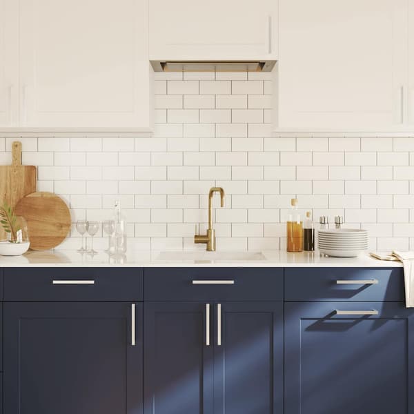 vidaXL skabsgreb, 10 stk., sølv, 160 mm, rustfrit stål