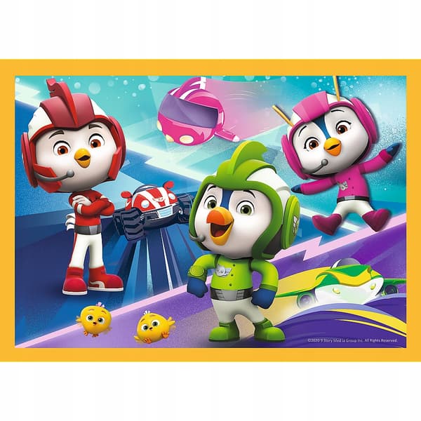4-i-1-pussel Bird Academy Top Wing 34360
