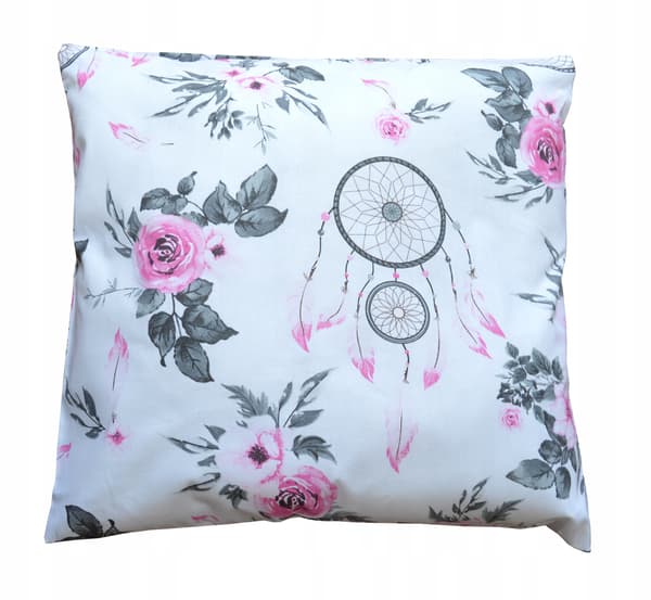 Bomuldspudebetræk DREAMCATCHER 40x40 pink