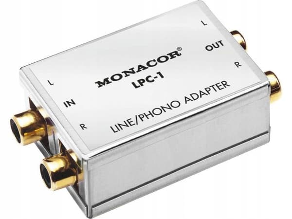 Monacor LPC-1 - Line/phono-adapter