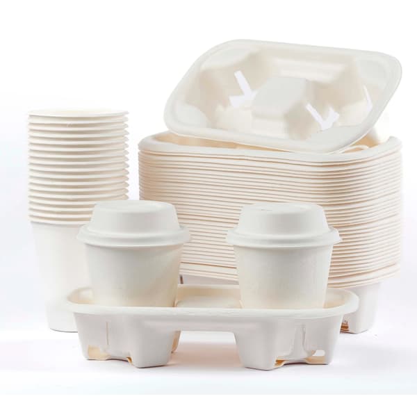 Sukkerrørskopper gratis SUP EKO BIO 250ml, 80mm 50 stk.