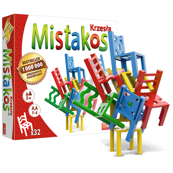 Stolar Arkadspel MISTAKOS TREFL 02074