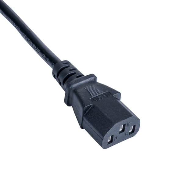Akyga AK-AG-01A Britisk IEC C13 Strømkabel til PC-printer 1,5 m