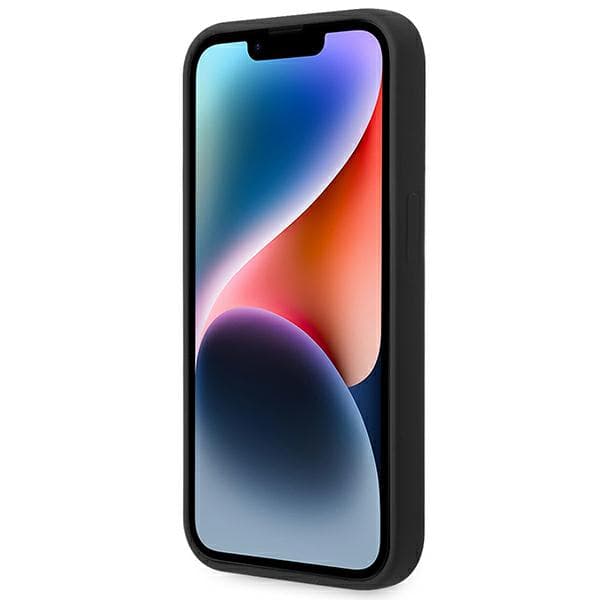 Karl Lagerfeld Silikone Choupette Body Cover til iPhone 14 Pro, Sort