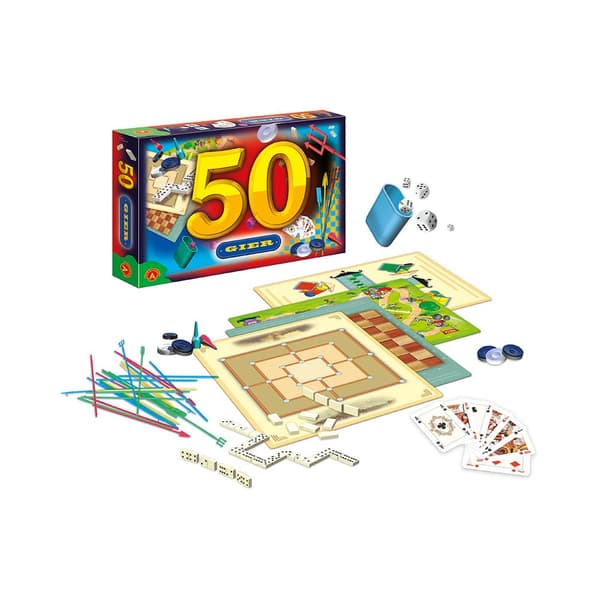 50 spel. Brädspelsset. Brädspel. Alexander