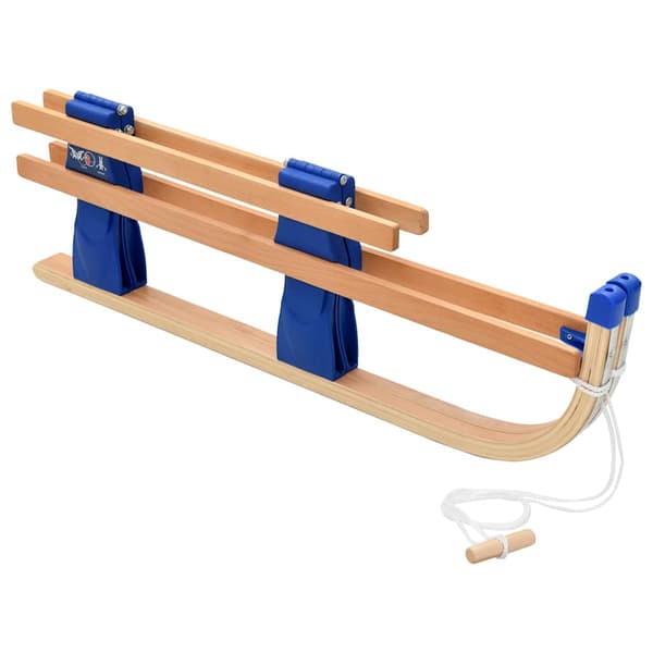 vidaXL Hopfällbar träpulka, 110 cm