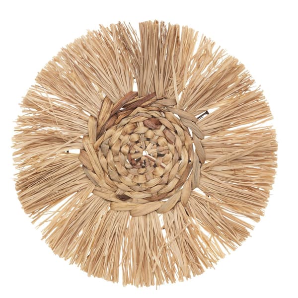 Raffia-seinäkoristesetti