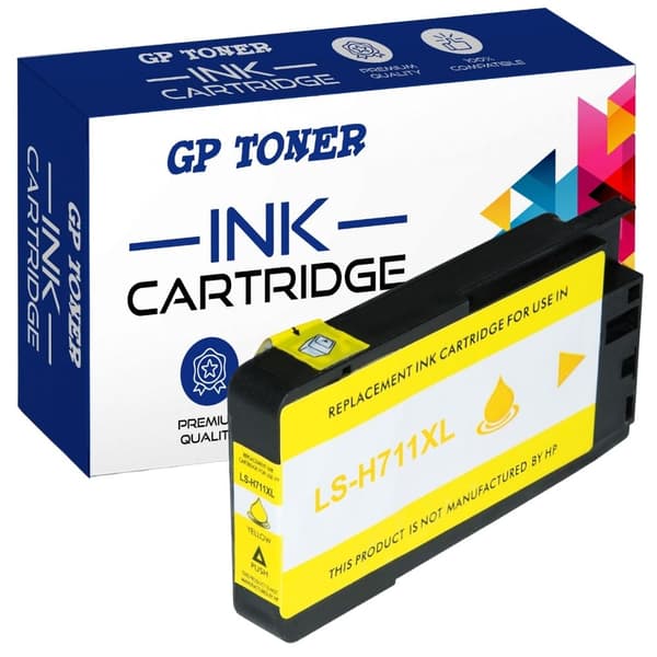 Blæk til HP GP-H711XL Y GP