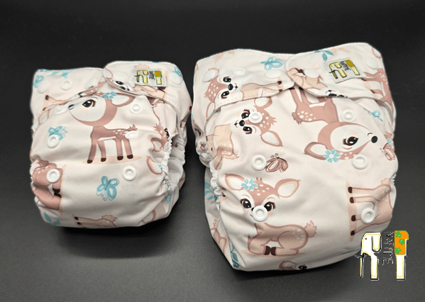 NappiMe MINI LOMME BAMBOO DEER Vaskbare bleer