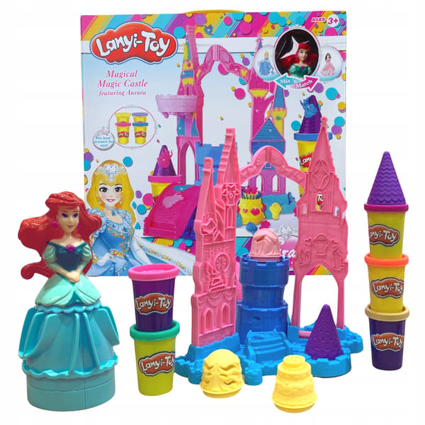 Play-Doh Plasticine Stort Kreativt Set Slottdocka