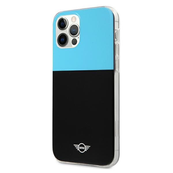 Mini Color Block-skal till iPhone 12 Pro Max, Blå