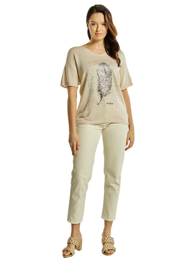 Paloma damblus, beige, Kamea