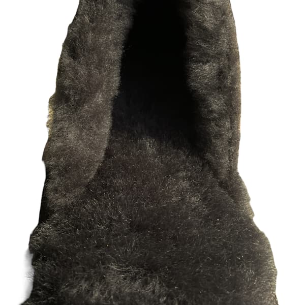 IRE SHOES herrtofflor i läder, isolerade med fårull 45
