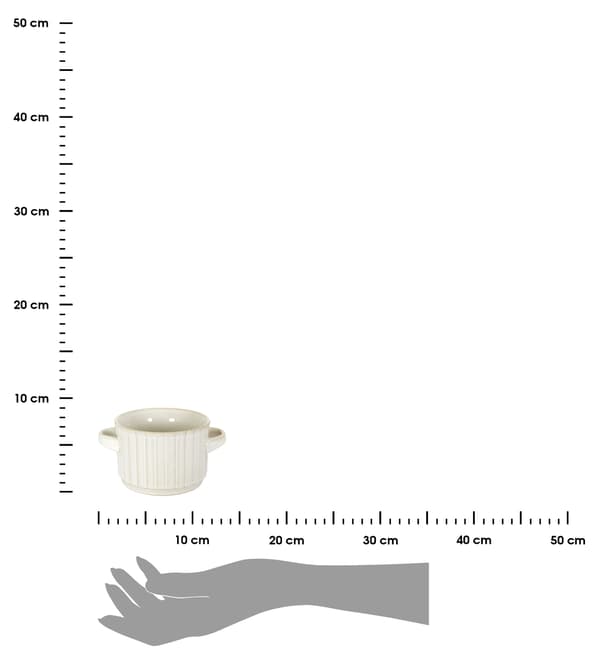 RUSTICA Keramisk Suppeskål 13,5 cm