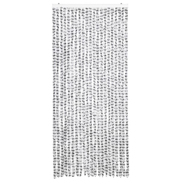 vidaXL insektnet lys og mørkegrå 90x220 cm chenille