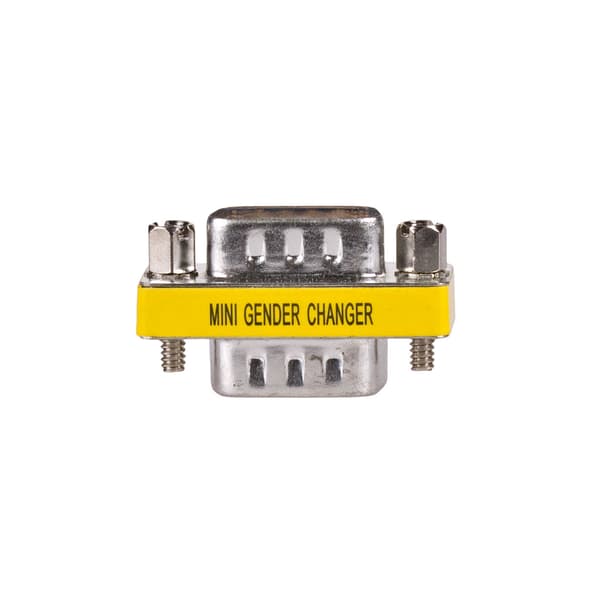 Sovitin 2x D-Sub Akyga AK-AD-17 uros-uros sovitin 9-nastainen RS 232 -sovitin