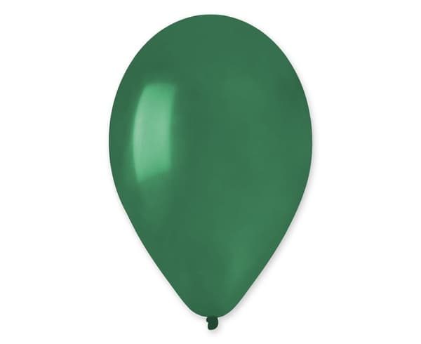Smaragdinvihreät pastelli-ilmapallot 25 cm 100 kpl