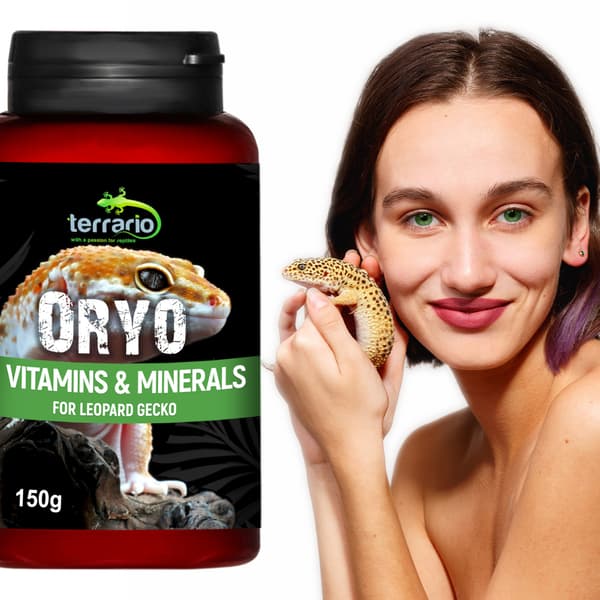 Terrario ORYO til leopardgekko 150g - vitaminer til leopardgekkoer