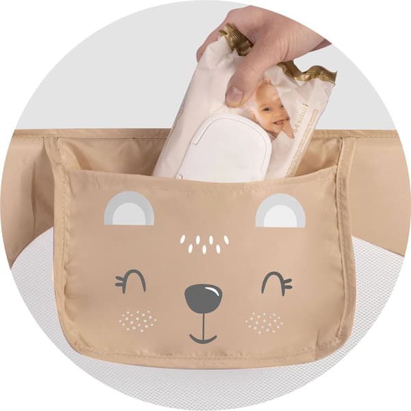 Nukido sengehest 150 x 42 x 35 cm beige