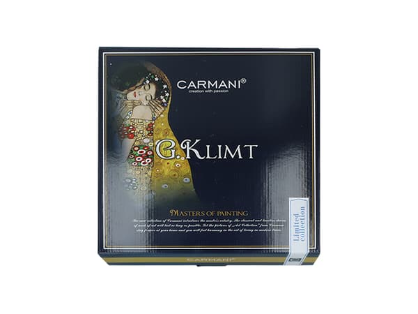 Väggklocka - G. Klimt, Livets träd (CARMANI)
