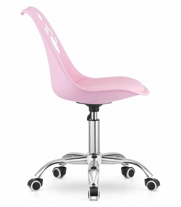 PRINT drejestol - pink