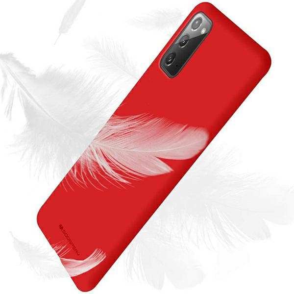 Mercury Soft Cover til Galaxy A34 5G, Rød