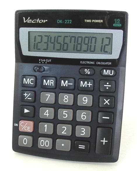 Vektor KAV DK-222 Lommeregner