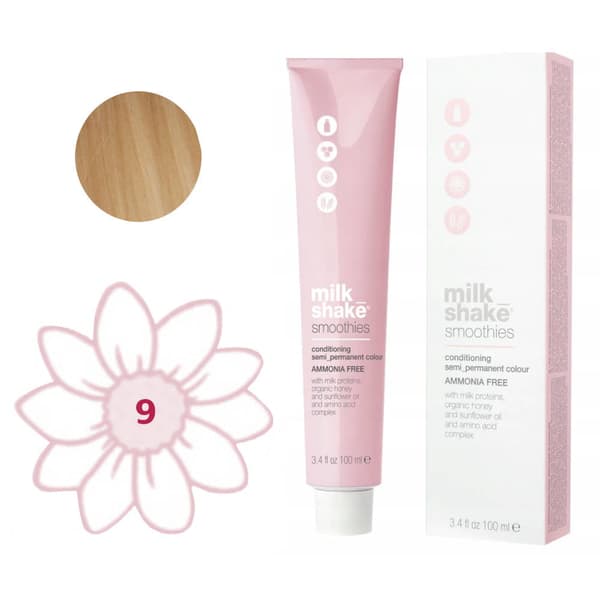Milkshake Smoothies Semi-Permanent 9 Färg 100ml