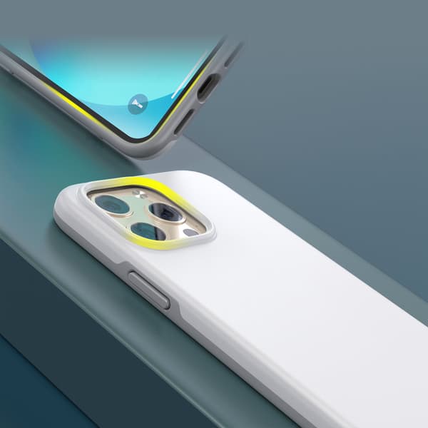 iPhone 13 Pro Max MFM Anti-fall-skal vitt