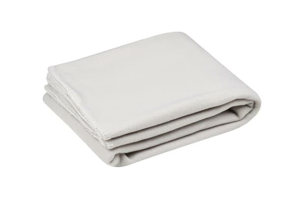 CARLTON tæppe 125x150 ecru fleece