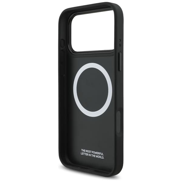 BMW M Quiltet Logo MagSafe-cover til iPhone 17 Pro Max, sort