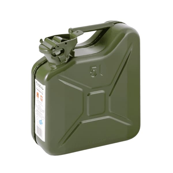 Metalbeholder 5 liter grøn RAL 6003