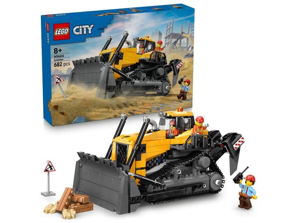 Lego City 60466. Gul Bulldozer