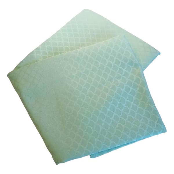 Fläckbeständig Jacquardduk 110x160 Mintgrön