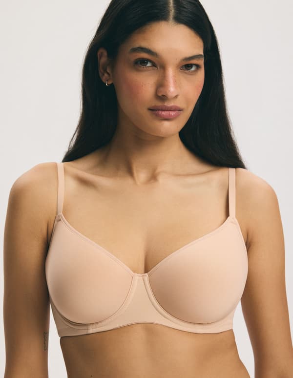 Q1.12 SPACER Esotiq vadderad bh | sandbeige 75D