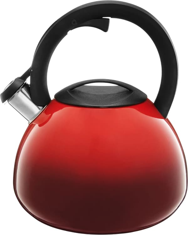 Ambition Ombre -vedenkeitin, punainen, 2,6 l