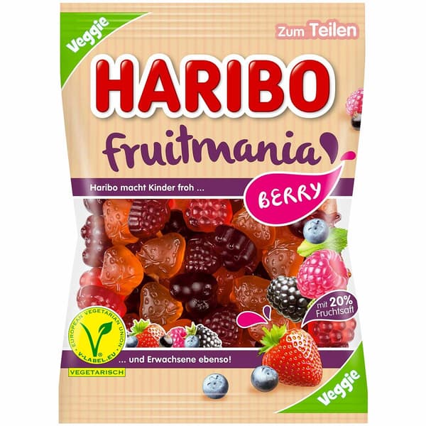 Fruitmania Bärgelé 175g - Haribo