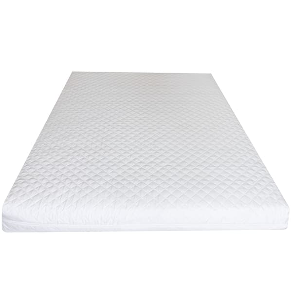 VATTADE MADRASSÖVERDRAG VIT 200x210x25