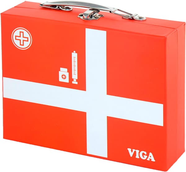 Viga Toys Trælegesæt Lægekuffert