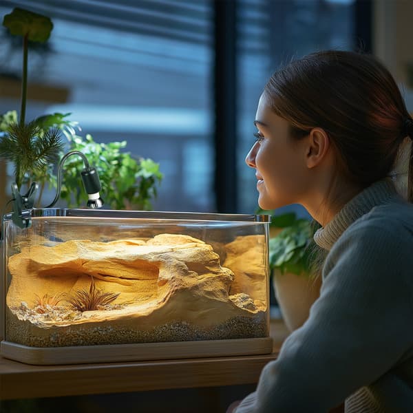 Terrario Long ReptiSun Time Control - lampe med timer