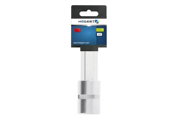 Nottopnøgle M12 1/2 tommer 100 mm forkromet stål Hoegert